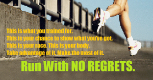 run with no regrets